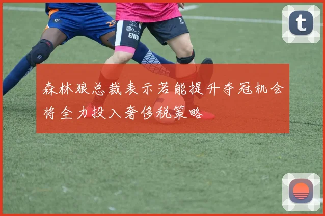 森林狼总裁表示若能提升夺冠机会将全力投入奢侈税策略